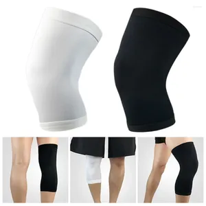 Gentiers Pads 2pcs Compression Sleeve de basket-ball Protecteur élastique Kneepad Spring Support de volleyball Running Silicone Football
