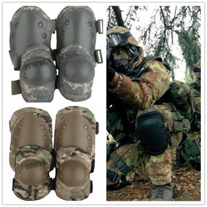 Genouillères Qualité US ARMY ! Coude de protection tactique Paintball 4 pièces/lots