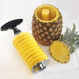 Cuchillo Herramienta de cocina Fruta inoxidable Piña Corer Slicer Peeler Cutter Parer Best Selling Piña Slicers Cuchillo de fruta Slicer FY5284 b1013