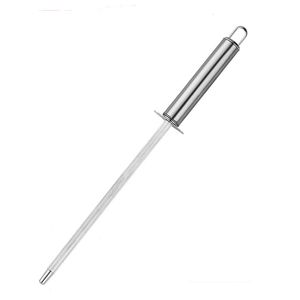 Couteau Affûtage Rod 12 pouces cuisine Honing en acier au carbone en acier inoxydable durable Sharpener bâton pour tous Knifes JK2007KD