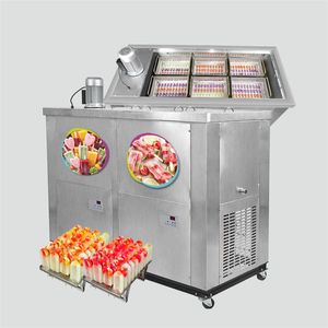 Kolice Commercial Heavy Duty 6 mold sets ice popsicle machine, ice pops lolly making machine, ice sticks machine snack foods and street foods equipment