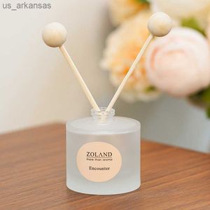 Korea Style Reed Diffuser Set met 30ml Essentiële Olie Natuurlijke Rotan Sticks en Houten Bal Lavendel Gardenia Jasmine Encounter L230523