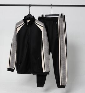 Coreano de alta calidad clásico patrón oscuro jacquard lujo casual marca hombres/mujeres la misma chaqueta de gama alta conjunto logo etiqueta popular juvenil