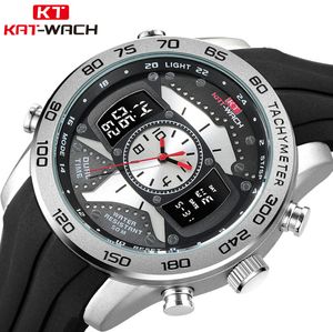 KT714 hombres deportes al aire libre profundidad luminosa reloj impermeable fabricantes de relojes de cuarzo electrónicos venta al por mayor directa