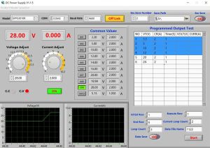 KUAIQUE USB RS232 Power Supply Lab Programmable 30V 10A 200V 300V 14 Groupes de fonctions de mémoire