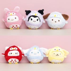 Kuromi's Cross Sesexing Owl Series Plush Toy Doll, Yugui Doll, Letty Doll, Pacha Pudding
