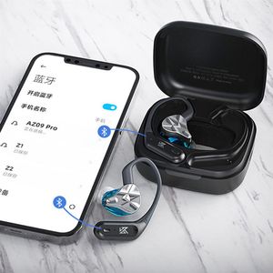 KZ AZ09PRO auriculares Bluetooth auriculares con gancho para la oreja 5,2 inalámbrico Qualcomm módulo Bluetooth línea de actualización 0,78/0,75 aplicable a09