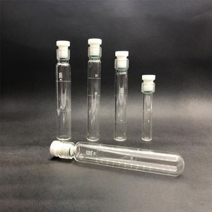 Suministros de laboratorio 1 Uds. Botella de presión tubo de tornillo de vidrio sello a prueba de explosiones reacción hidrolítica 10/35/50/100ml
