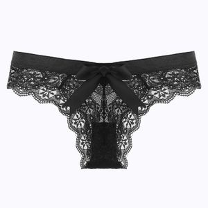 Dentelle Stretch Sous-Vêtements Jeunes Filles Sameless Briefs Culottes Sexy Sous-Vêtements Transparents pour Femmes Sexe Taille Basse Lingerie Noir Blanc S-XL