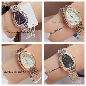 Dames Diamond Watch Designer Luxury Bracelet Bracelet Ladies Golden Snake Top Brand en acier inoxydable STRAP LA Valentin pour la Saint-Valentin