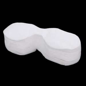 Lady Nonwoven DIY Eye Mask Sheet Eyemask Papel Maquillaje Almohadillas de algodón 600 Unids / set Herramienta de maquillaje RRA1543