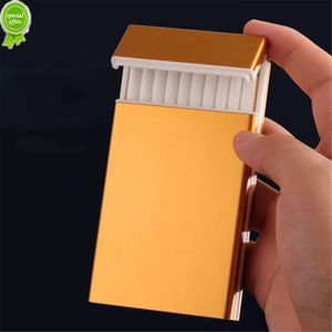 Étui à Cigarettes pour femmes, capacité de 20 pièces, boîte à Cigarettes Ultra fine, couvercle Pop automatique, porte-tabac, boîte de poche, accessoires pour cigarettes