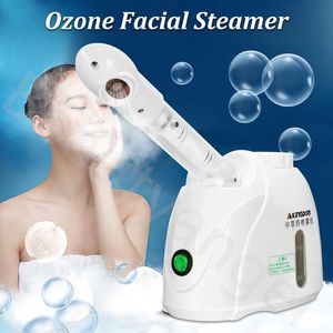 Lady Steam Ozono Vapor facial Rociador facial Vaporizador Salón de belleza Desintoxicación de la piel Blanqueamiento Hidratante Uso en el hogar Máquina de cuidado CX200716