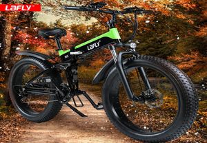 LAFLY 1000W Bike électrique MTB EBIKE X5 plus 40 Kit de vélo de pneu gras Snow Bicycle Bike Mountain For Men 48V Adult Cycling6370157