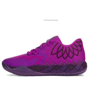 LaMelo Ball MB01 Lo Disco Purple chaussures à vendre avec boîte hommes femmes chaussures de basket-ball baskets US7.5-US12MB.01