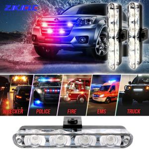 Lampe 12V Télétématique câblée / sans fil Carrobe stroboscope avertissement Police Tamion de la police Clignotage Bar d'urgence LED DRL Net Grill 4x4 LED