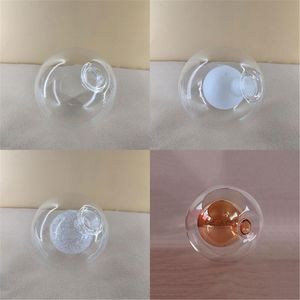 Cubiertas de lámpara Sombras D10cm D12cm G9 Reemplazo de pantalla de vidrio para lámpara colgante de techo de lámpara de brillo de zócalo, pantalla de globo blanco transparente Co