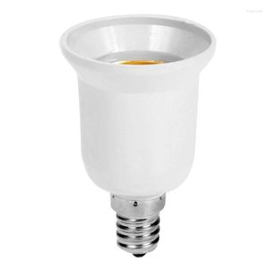 Soportes de lámpara 1 PCS E14 a E27 Convertidor Converter Converter Limbre Adaptador de enchufe Base de extensor