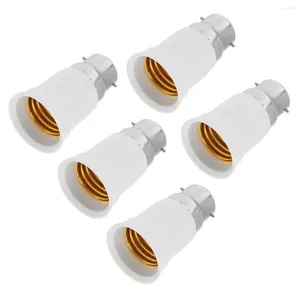 Supports de lampe 5 pièces/ensemble B22 à E26 E27, adaptateur de douille de lumière, Base Edison vis porte-ampoule convertisseur