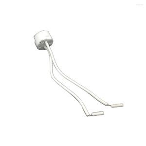 Portalámparas Base Conector de enchufe 250V Voltaje 3A Corriente nominal Fácil instalación Piezas blancas Juego de adaptadores para el hogar Cocina