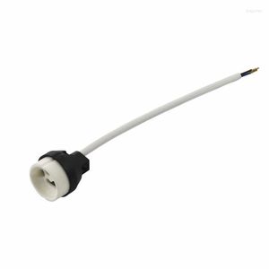 Portalámparas Conector para tira de LED, casquillo GU10 para bombillas halógenas de cerámica, soporte para lámparas, cable Base