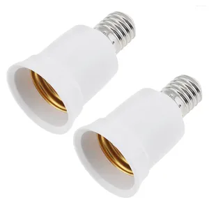 Supports de lampe adaptateur de douille 2 pièces E17 à E26 convertisseur Standard intermédiaire ampoule LED