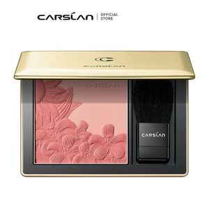 LAN double couleur Mousse en relief Blush mat longue durée naturel Con joue visage fard à joues poudre Rouge maquillage 231227