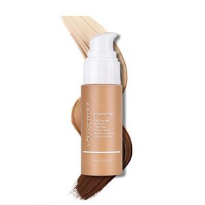 Langmanni 30ml Liquid Foundation Soft Matte Concealer 13 colores Primer Base Professional Face Make up Foundation Contour Palette 78pcs / lot