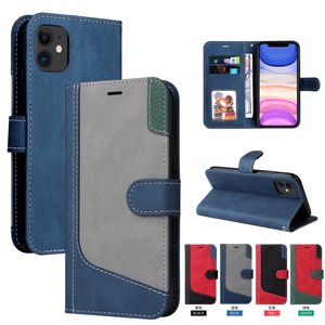 Lanyard Magnetic Flip Patchwork Phone Case for iPhone 15 14 13 Pro Max Samsung Galaxy S22 S23 Ultra Google Pixel 8 8 Pro 7 7A 7Pro Sony Xperia 10 1 5 3 Card Slots Wallet Shell