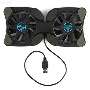 Laptop Cooling Pads Foldable USB Cooling Fan CPU Cooler Mini Octopus Notebook Cooler Pad Quiet Stand Double Fans for 7-15 inch Notebook Laptop L230923