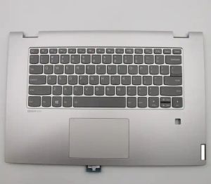 Original new for Lenovo IdeaPad C340-15IWL Palmrest Touchpad Cover Keyboard US Silver 5CB0S17702