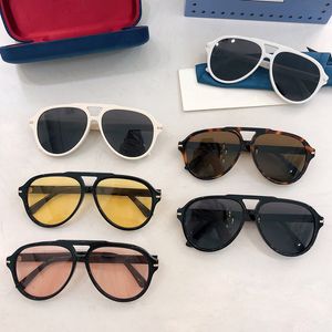 Grandes lunettes de soleil à monture ovale pour hommes et femmes, lunettes de soleil de fête sur la plage à la mode de haute qualité, miroirs extérieurs, plusieurs couleurs disponibles GG1443S