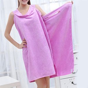 Le plus grand fournisseur de serviettes en microfibre pour femmes Wrap Bath Shower SPA Body Robe Towel Wrap