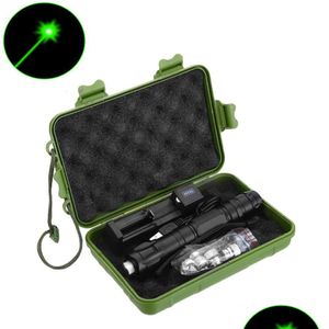 Pointeur laser Gros pointeur laser la plupart des pointeurs de torche verte puissants 10000M focalisables haute puissance brûlure de lumière match lampe de poche bâton F Dhzmx