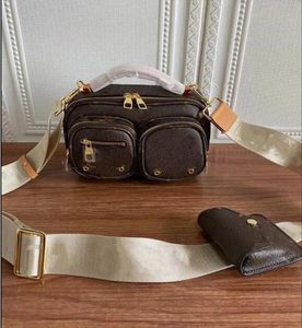 Derniers sacs à bandoulière Original de haute qualité Designers de luxe utilitaires sacs à main bandoulière femmes messager sac à main femmes mode marques de luxe 80446