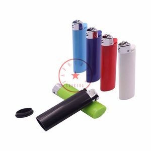 Dernière boîte de rangement en plastique colorée pour pilules de tabac, étui de rangement portable et innovant, style briquet caché, boîte de rangement scellée, mini conteneur de poche, support pour pipes à main