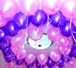 PartyMate Ballons en Latex 100ct Couleurs Assorties - Parfait pour les Mariages, les Anniversaires et les Événements