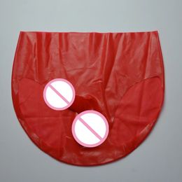 Mateaux de latex sous-pants avec sous-vêtements en caoutchouc de gaine avec des sous-vêtements de préservatif