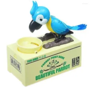 Sac à linge mignon chiot Parrot Piggy Bank Child's Fortune Dog Mange Money Toy