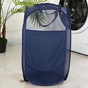 Sacs à linge Pliant Hamper Finishin Finishing Durable Organizer Boîte pour chambre à coucher