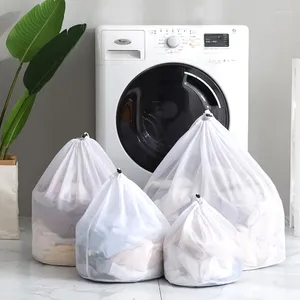 Sac à linge Mesh Vêtements pliables Protection de soins Net Sous-vêtements Net-Wear Socks Washing Machine Lavage 3 tailles