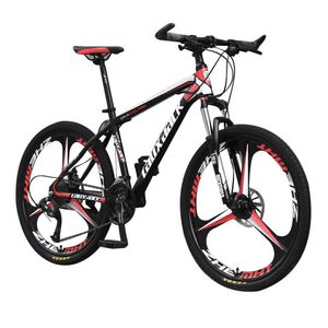 Lauxjack 24 26 pouces roue intégrée adulte hors route vélo de montagne 21 vitesses à vélo Mtb Men Spring Fork Sports Cycling5929452