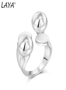 Laya Ball Band Rings for Women Real 925 Sterling Silver Ring Diseñador creativo natural Joyas finas Joyas elegantes 208856389