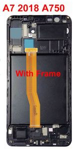 Écran LCD pour Samsung Galaxy A7 A750 Incell panneaux d'écran remplacement de l'assemblage du numériseur avec cadre