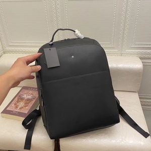 Mochila de cuero nuevo maletín de negocios para hombres bolso de hombro bolso cruzado cuero de vaca cruzado negro bolso de viaje cuadrado casual bolso de mensajero bolso para computadora portátil bolso