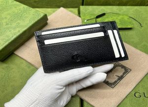 Fashion en cuir pour hommes et femmes avec les mêmes cartes Sacs Trend Credit Business Portable Mini Bank Card Bag4979141