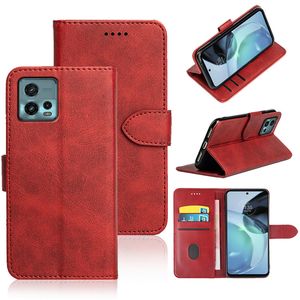 Étui de téléphone en cuir pour Motorola Moto G Stylus Pure Power Play Gen2 5G G60s G50 G31 G41 G51 G71 G200 Edge S30 Flip Cover Wallet Phone Cases With Card Holder