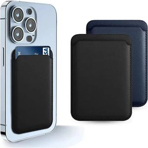 Étui portefeuille en cuir pour iPhone 15 Pro Max Magsafe Wallet en cuir compatible pour iPhone 14 13 12 porte-carte avec aimant MagSafe, 15k, 15000puffs