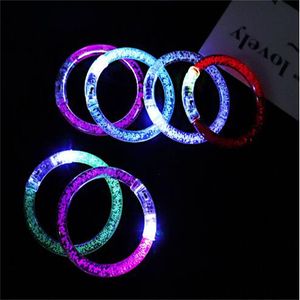 Pulsera LED Pulsera que brilla en la oscuridad Suministros para recuerdos de fiesta Pulsera con luz de neón Juguetes Decoración de boda GC2332