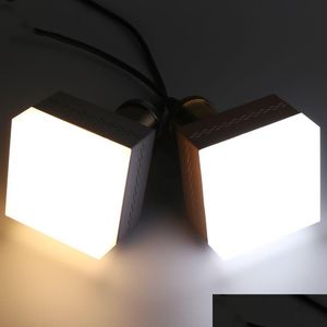 Ampoules LED E27 Lumière carrée 5W 9W 13W 18W 28W 38W Lampada Lampe de projecteur super lumineuse pour la maison, l'entrepôt, les lumières de livraison directe Ligh Dheup